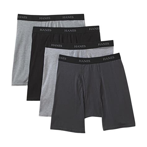 hanes stretch boxer briefs|More.